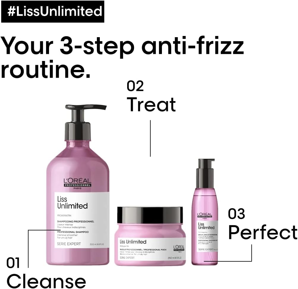Loreal Professional Liss Unlimited Primrose Oil Serum - 125ml