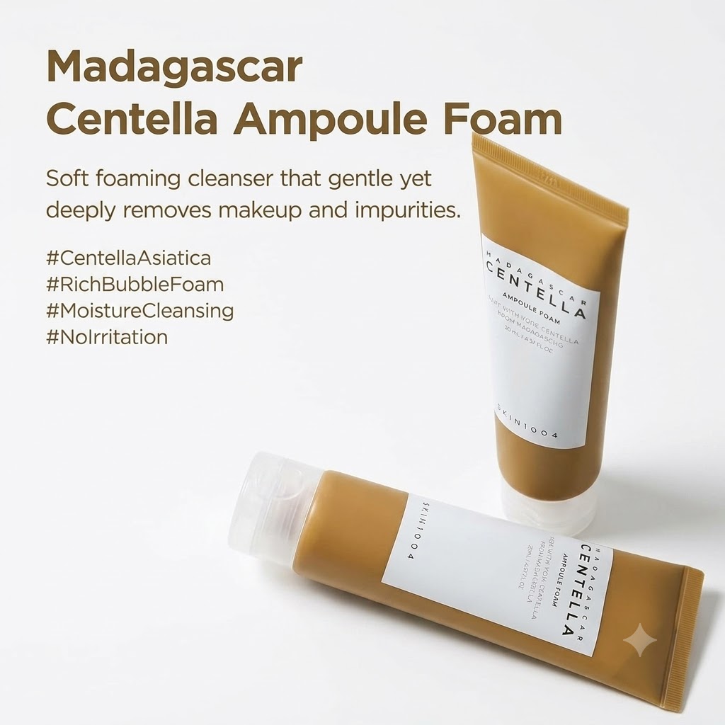 Skin 1004 Madagascar Centella Ampoule Foam - 125ml