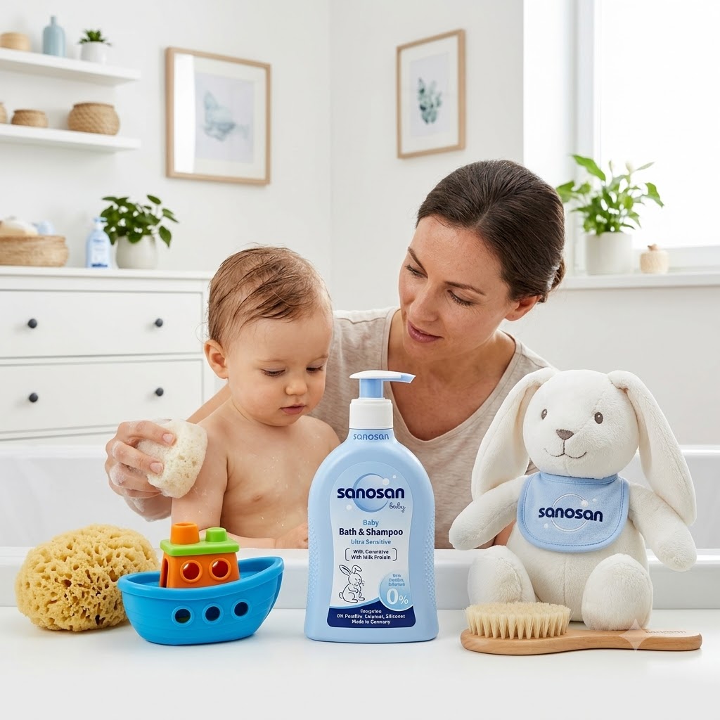 SANOSAN  BATH&SHAMPOO 100 ML 