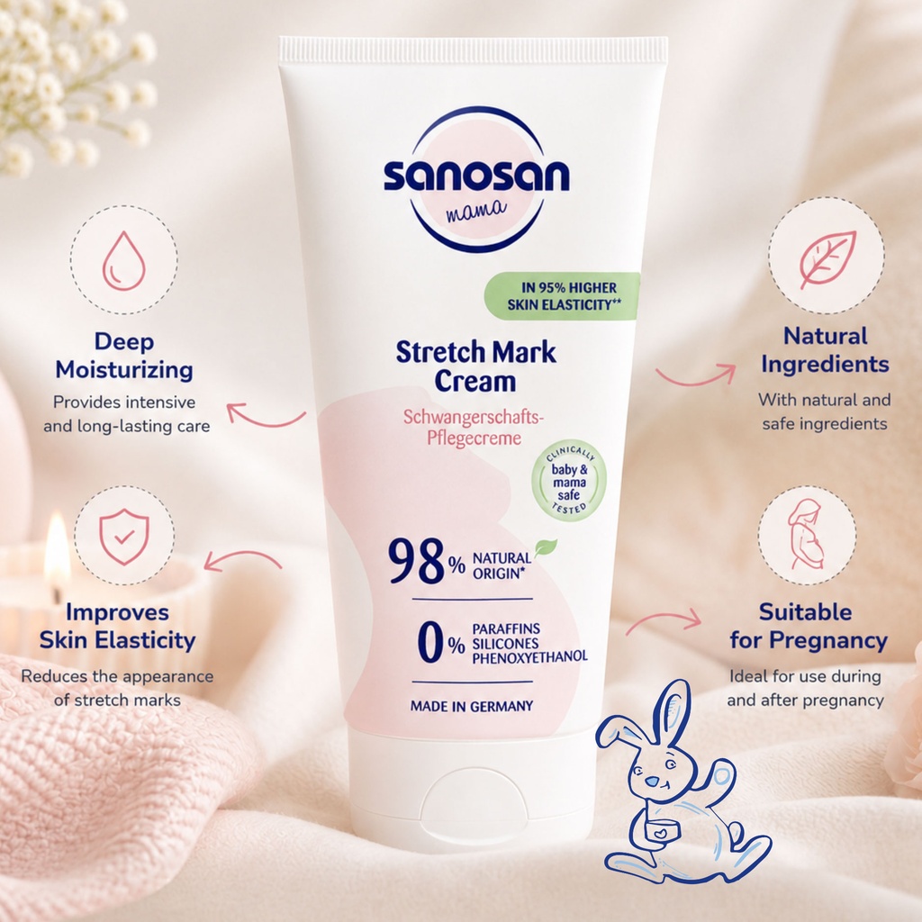 SANOSAN STRETCH MARK CREAM 200ML
