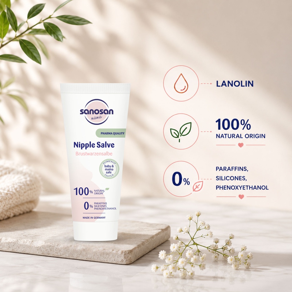 SANOSAN NIPPLE SALVE CREAM 20ML