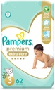 PAMPERS PREMIUM CARE NO.3 62PCS