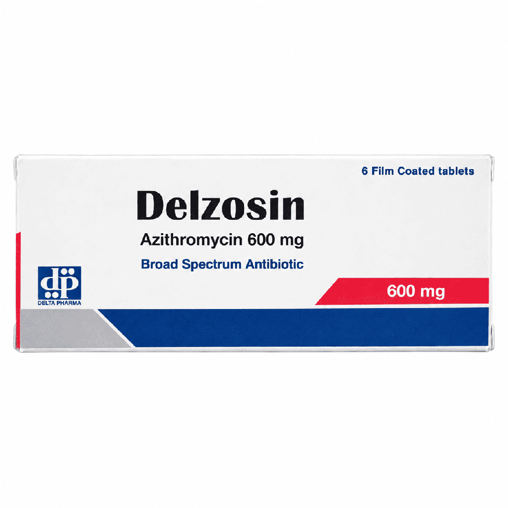 Delzosin 600 mg 6 Tablets