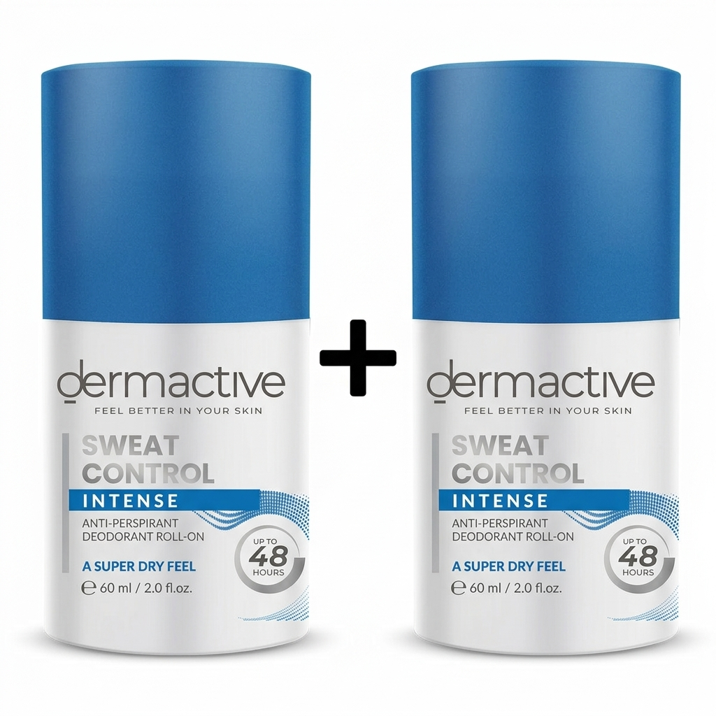Dermactive Sweat Control Intense Roll-On 60Ml (offer 1+1)