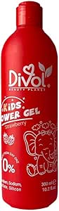 DIVOL KIDS SHOWER GEL STRAWBERRY 300 ML