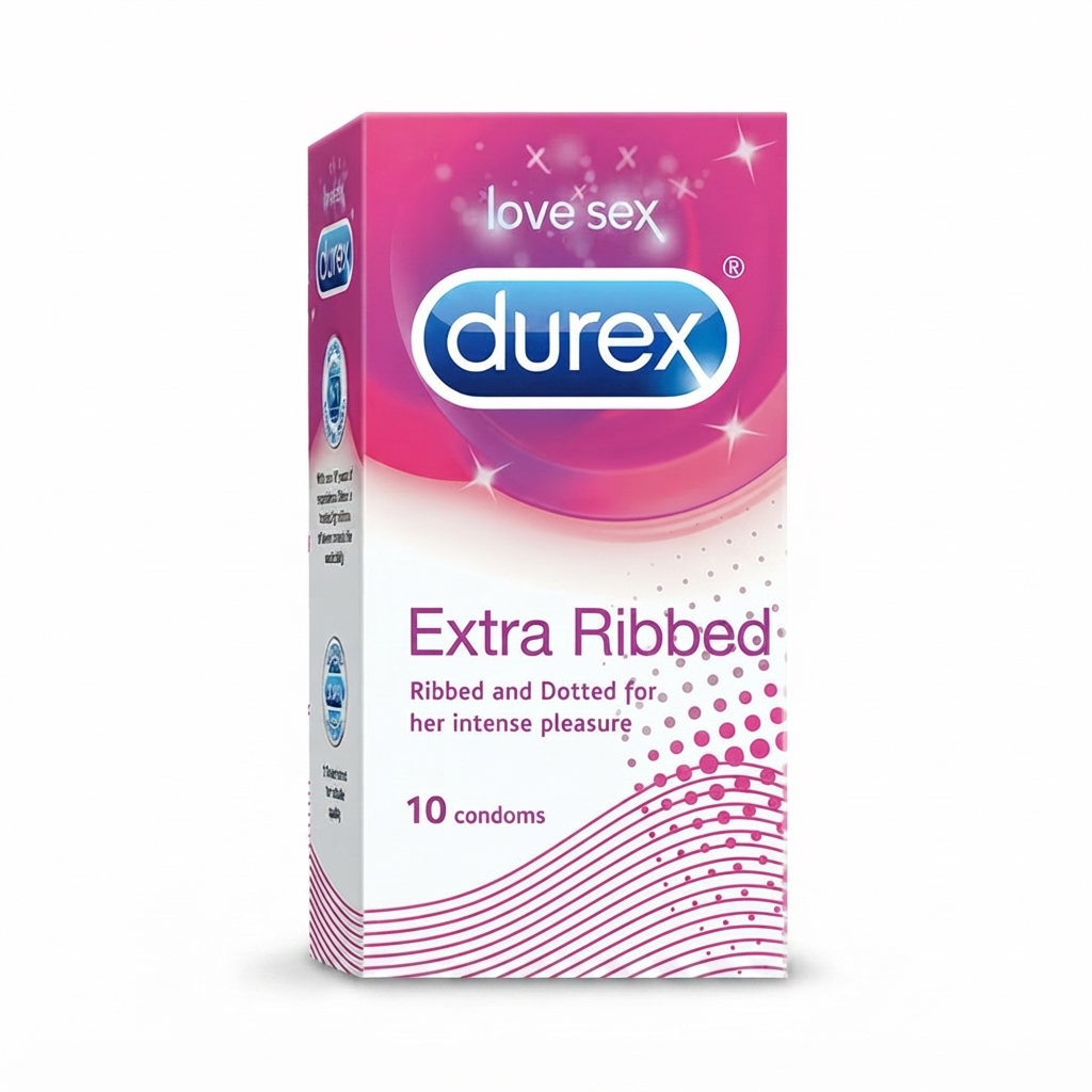DUREX AIR EXTRA RIBBED 10 CONDOMS