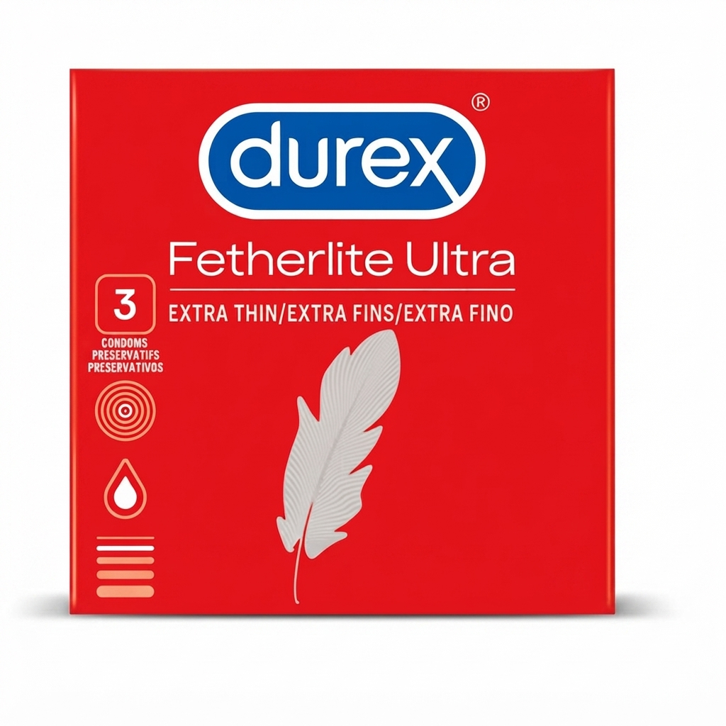 DUREX FETHERLITE ULTRA EXTRA THIN 3 CONDOMS 