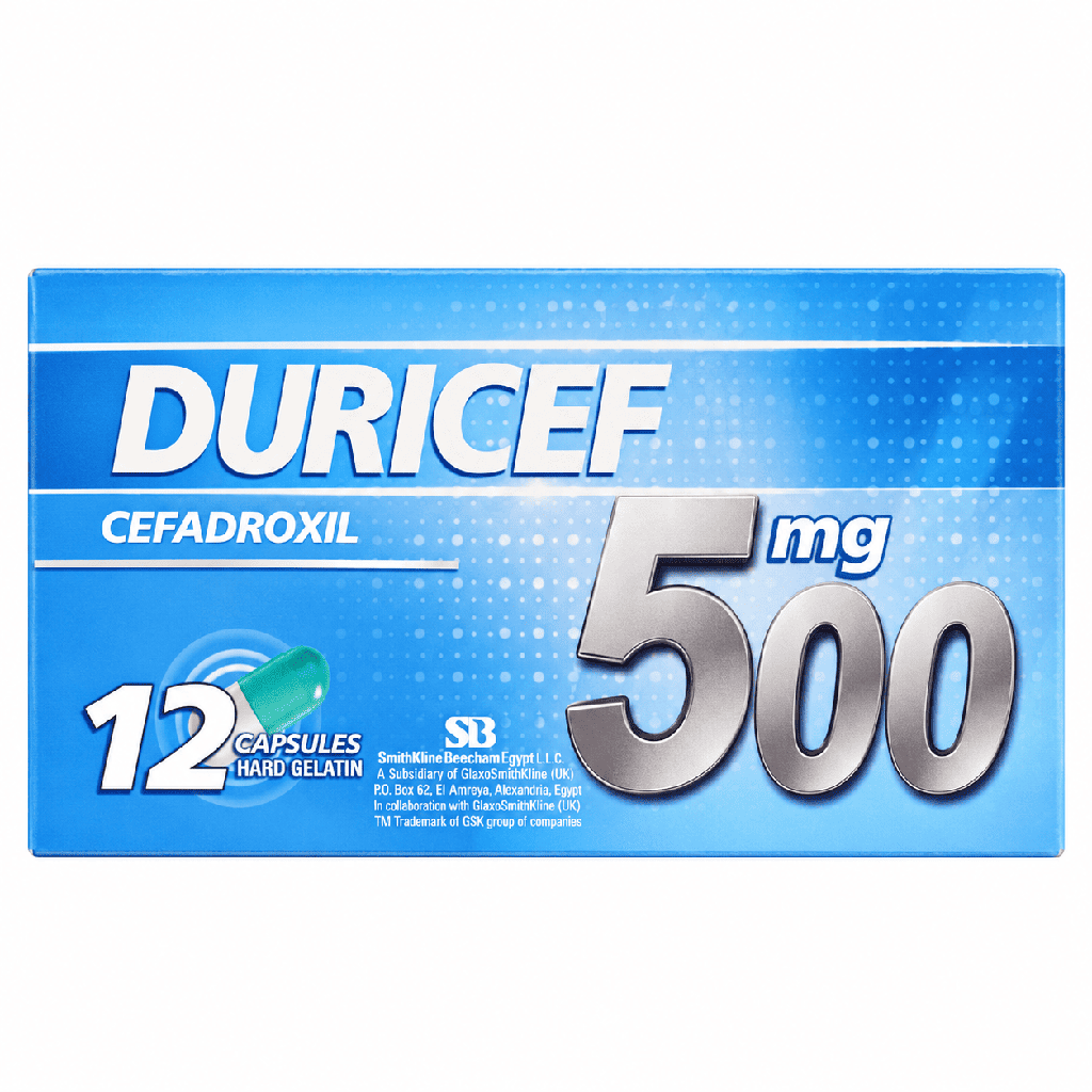Duricef 500 mg 12 Capsules