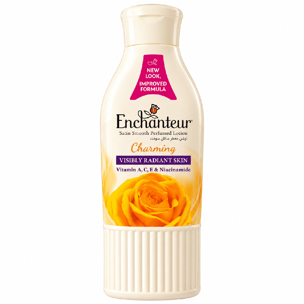 Enchanteur Perfume Lotion 250ml CHARMING (Yellow)