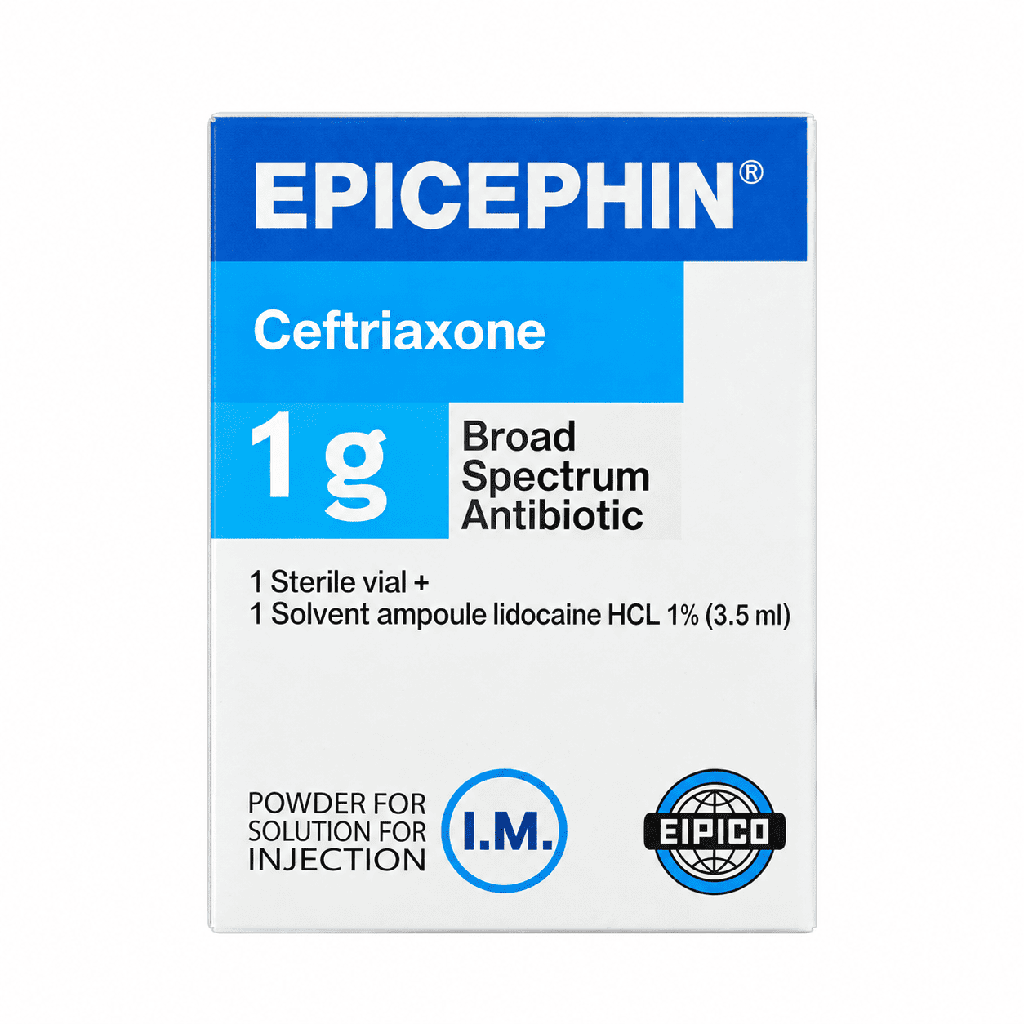 Epicephin 1 gm Vial I.M. Injection
