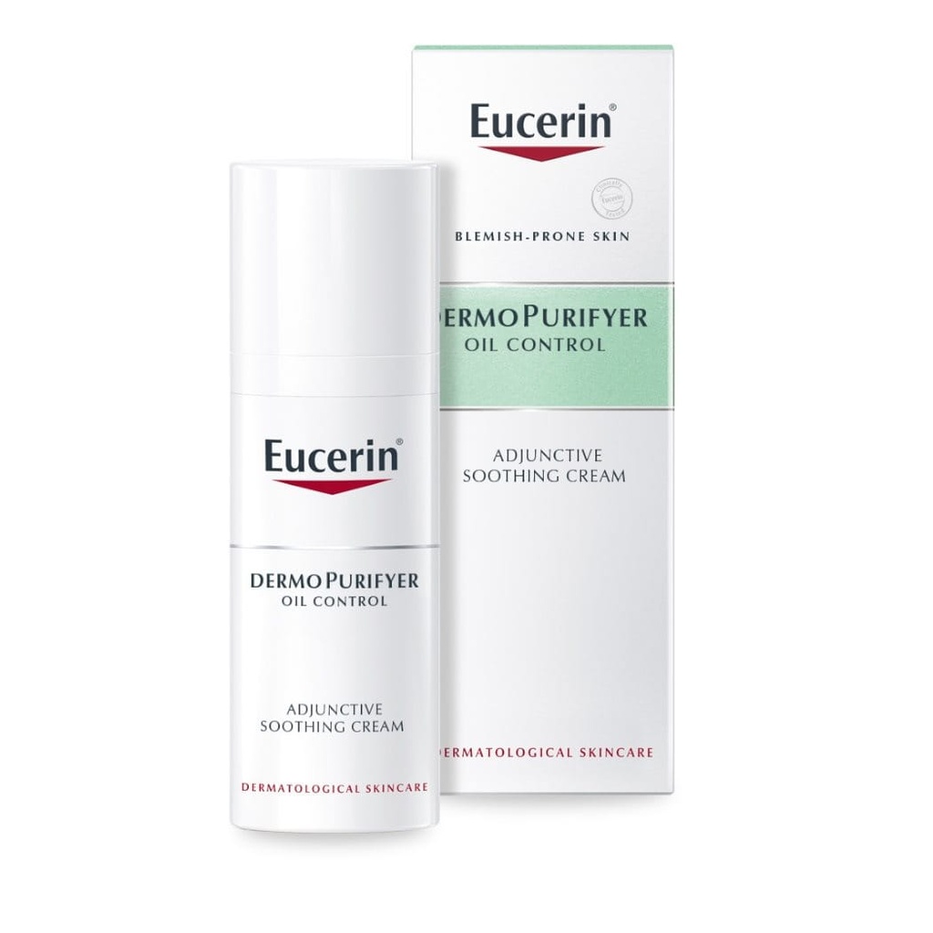 EUCERIN  DERMOPURIFYER ADJUNCTIVE SOOTHING CREAM 50 ML