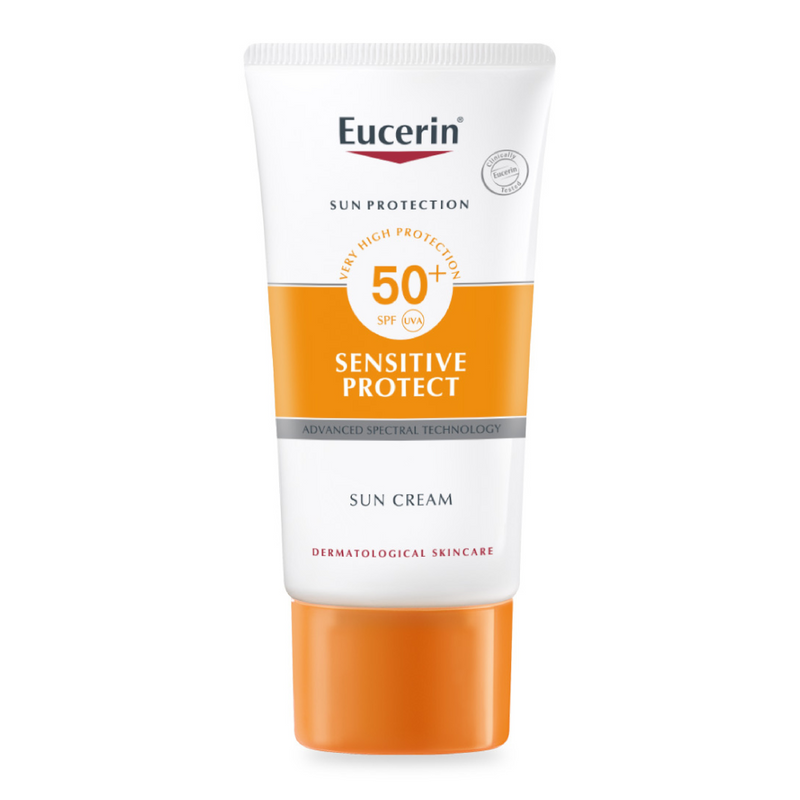 يوسيرين سينسيتيف بروتكت بعامل حماية من الشمس (SPF) 50، سعة 50 مل.