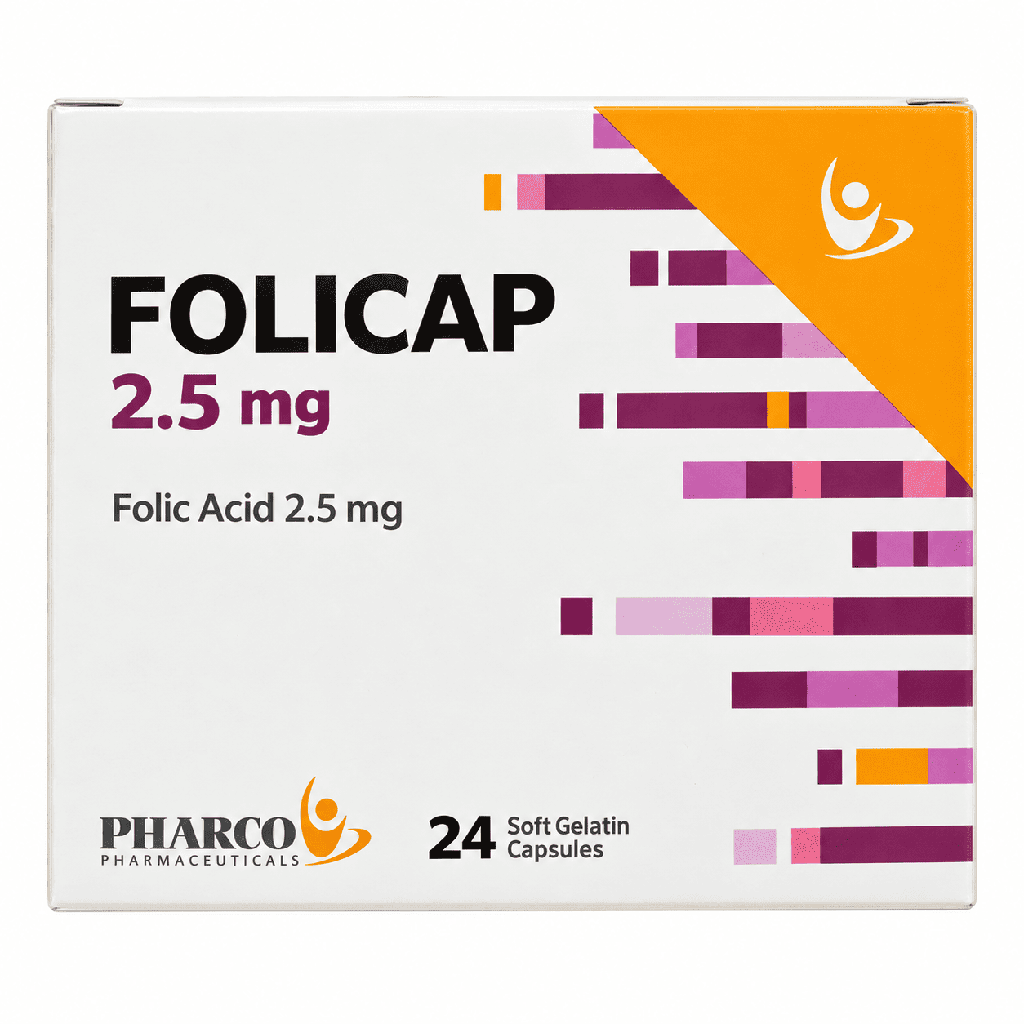 folicap 0.5 mg 24 cap