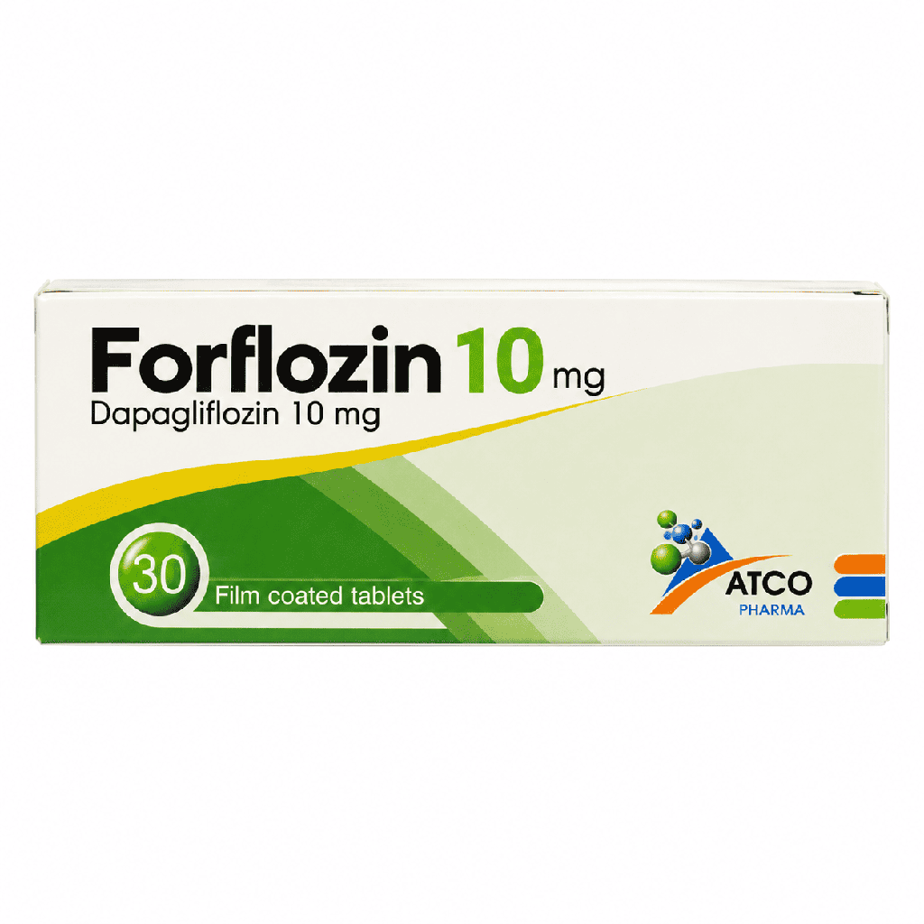Forflozin 10 mg 30 Film Coated Tablets