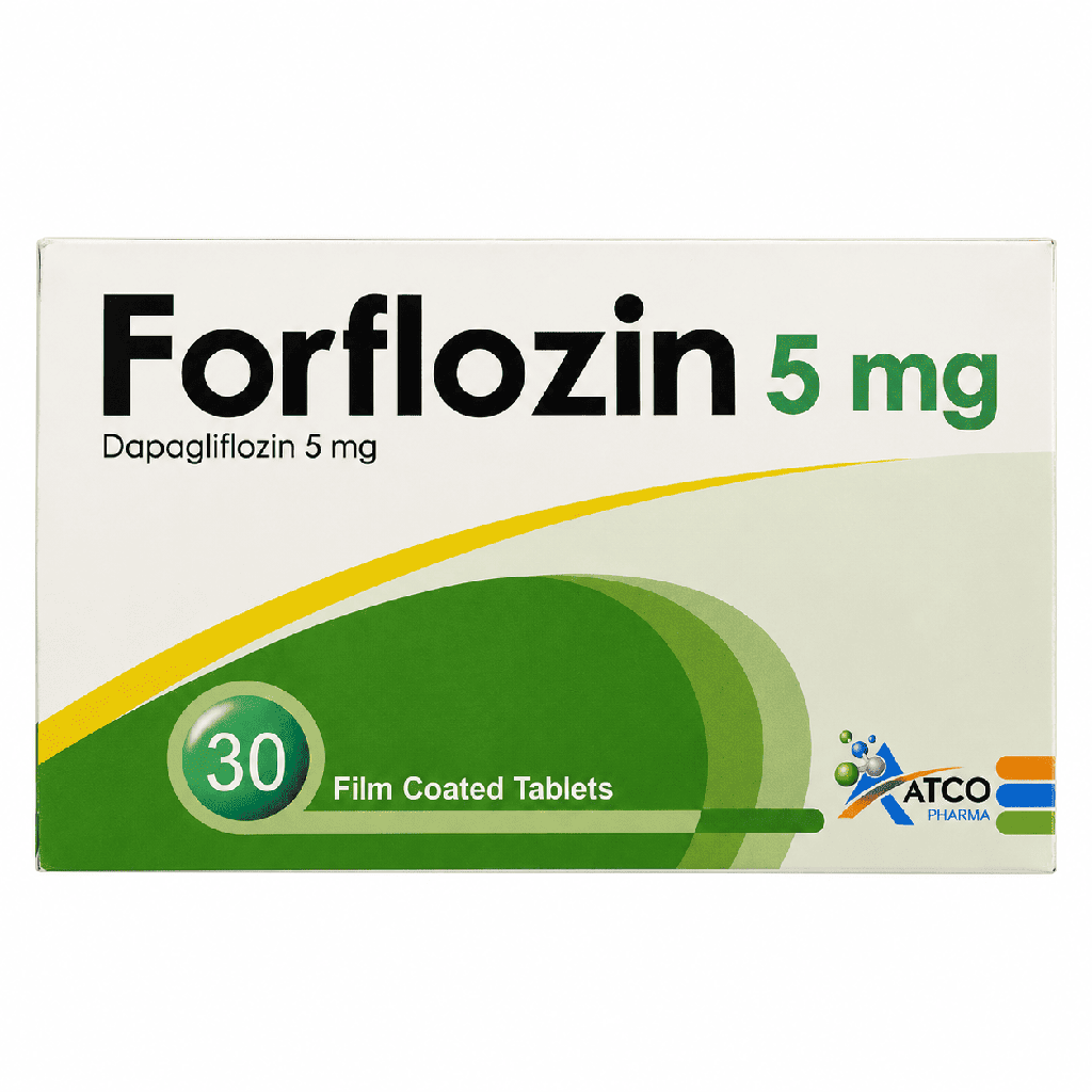 Forflozin 5 mg 30 Film Coated Tablets