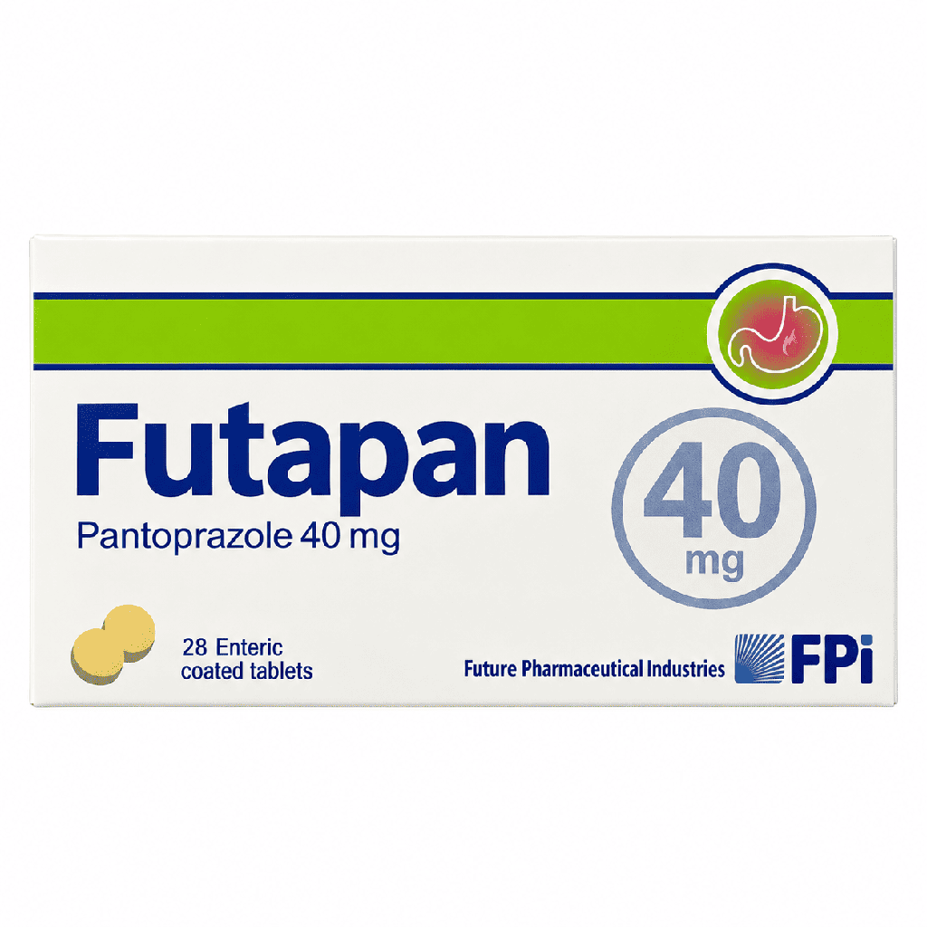 Futapan 40 mg 28 Enteric Coated Tablets
