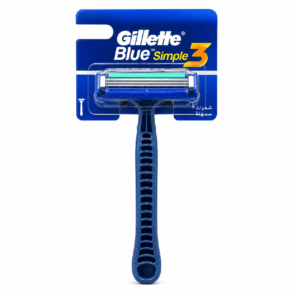 Gillette Blue Simple3 Men's Disposable Razor