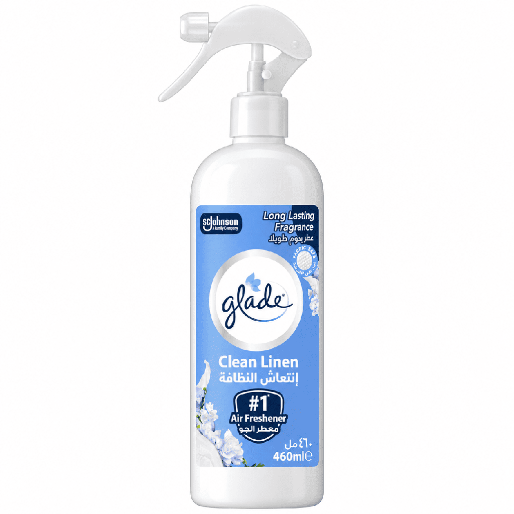 Glade Multispray Clean linen Air Freshener 460ml
