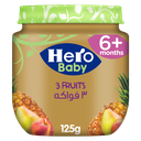 HERO BABY PUREE 3FRUITS JAR 125gm