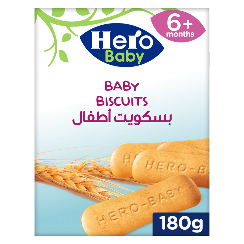 HERO BABY BISCUITS +6 30 PCS