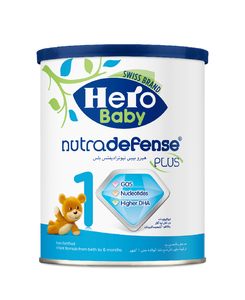 HERO BABY NUTRA DEFENSE 1 PLUS MILK 400 GM