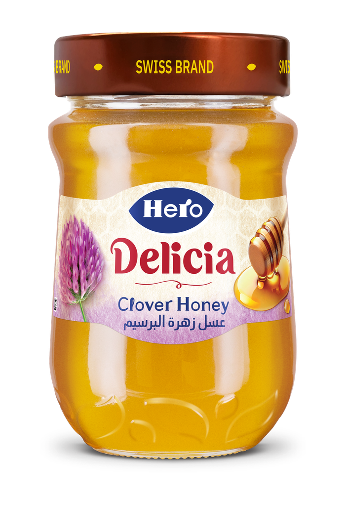 HERO BABY Delicia Clover Blossom Honey 650g