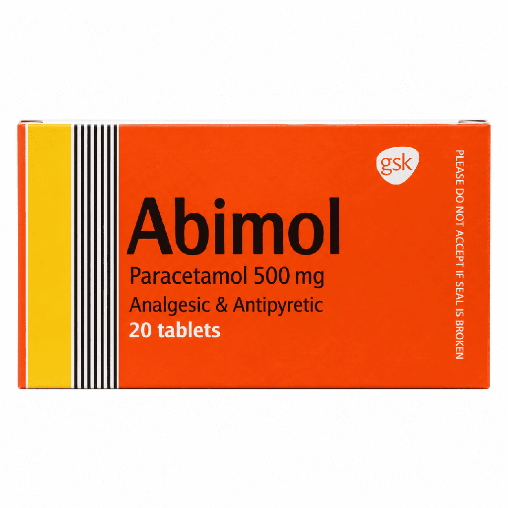 Abimol 500 mg 20 Tablets