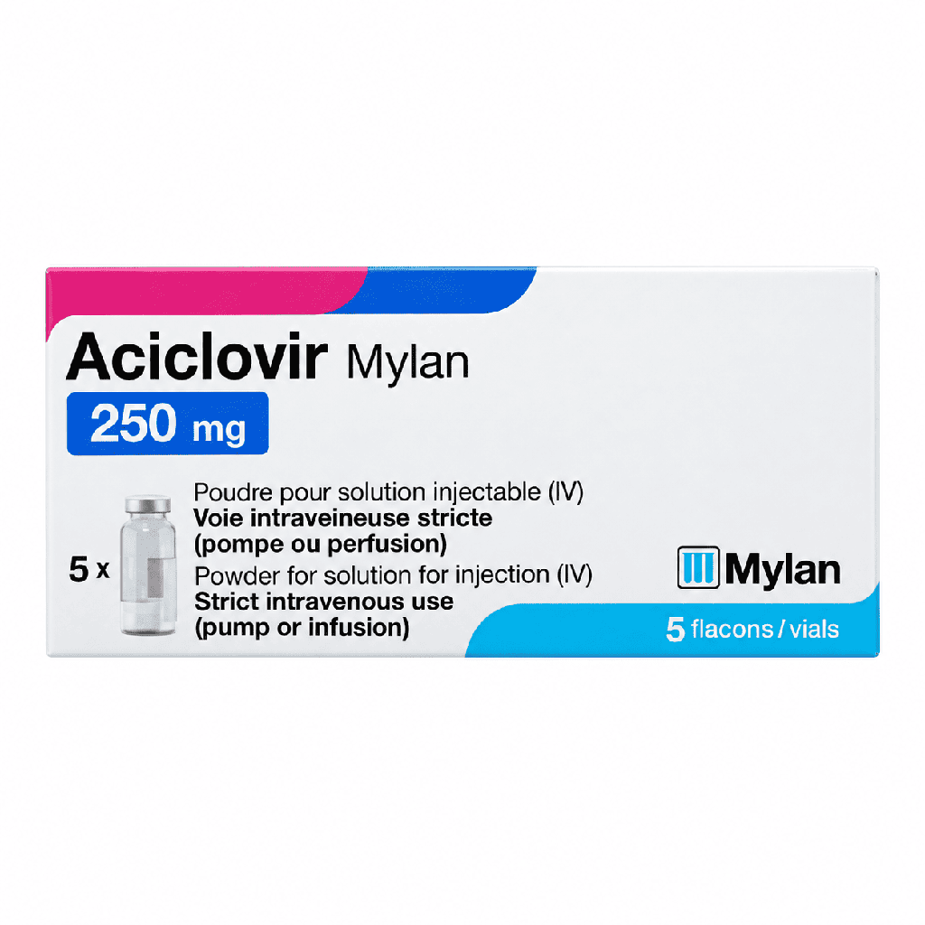 Aciclovir 250 mg Vial