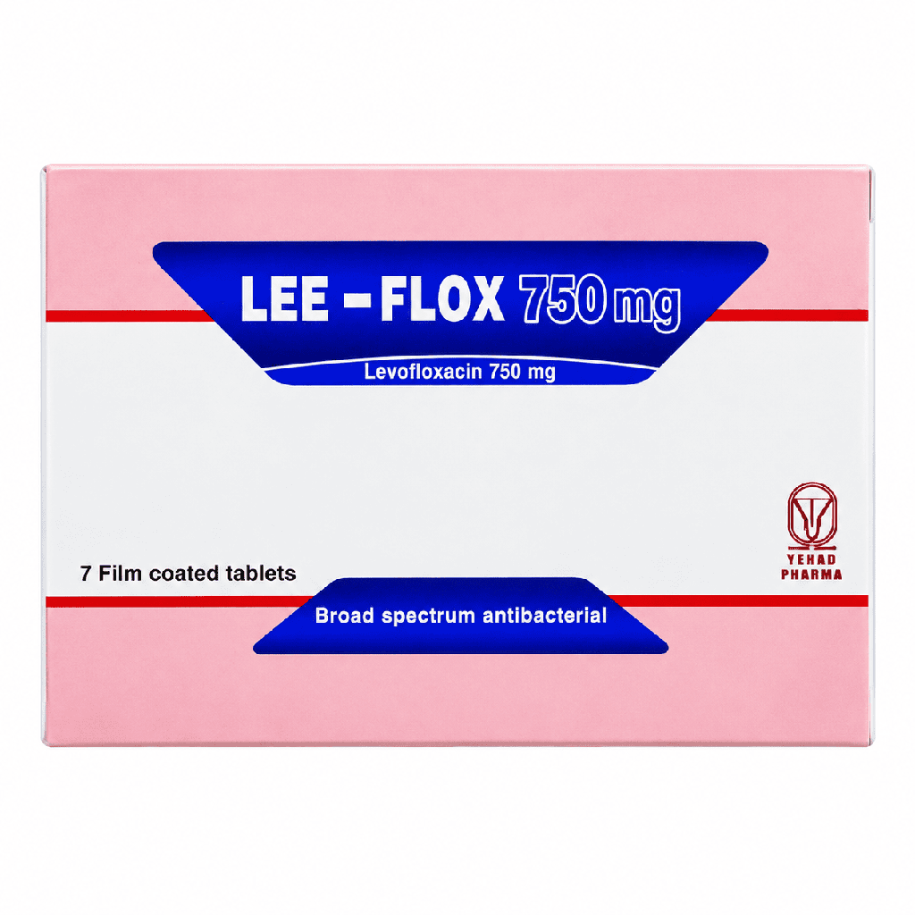 Lee-Flox 750 mg 7 Film Coated Tablets