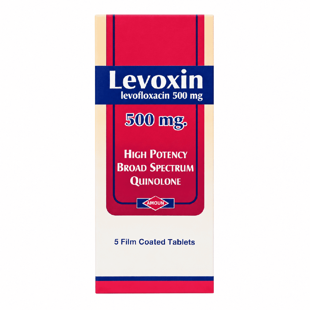 Levoxin 500 mg 5 Coated Tablets