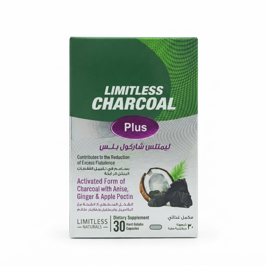 LIMITLESS CHARCOAL PLUS 30 CAP