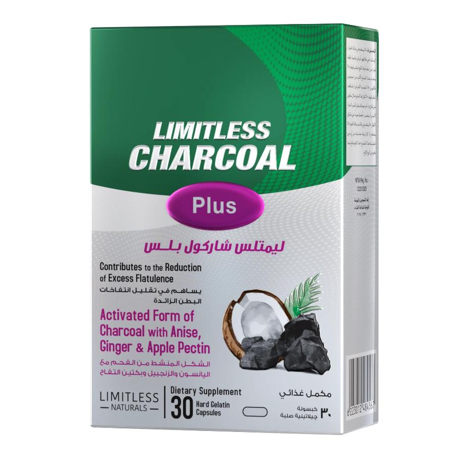 Limitless Charcoal Plus 30 Hard Gelatin Cap