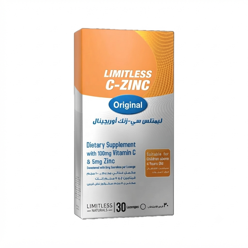 LIMITLESS C ZINC ORIGINAL 5 MG 30 TAB