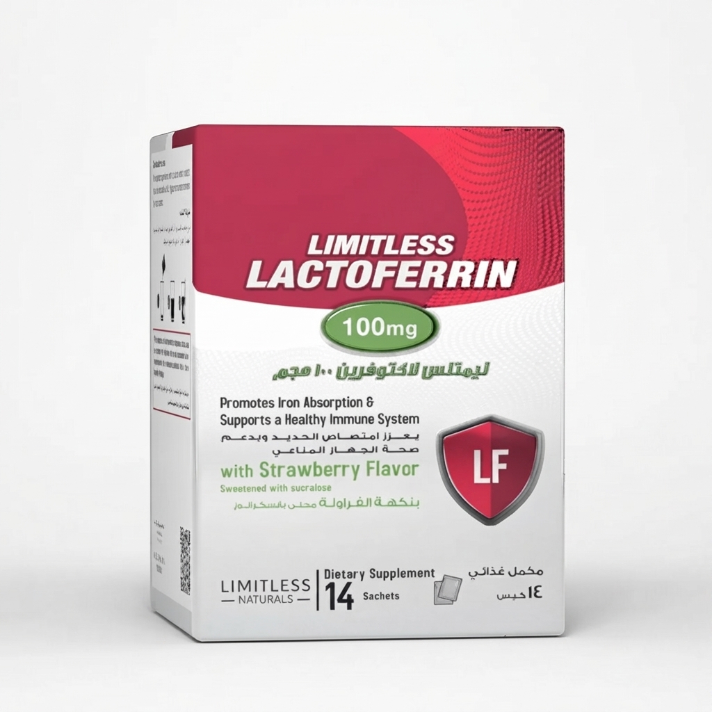 Limitless Lactoferrin 100mg  14 Sachets