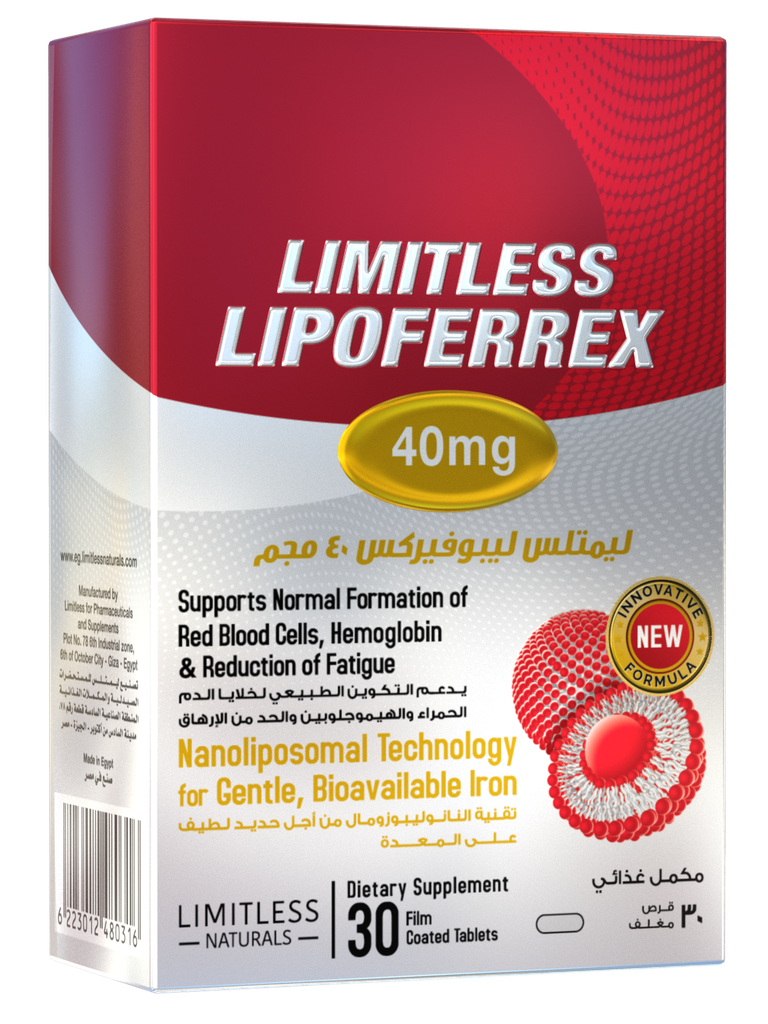 Limitless Lipoferrex 40 Mg 30 Tab