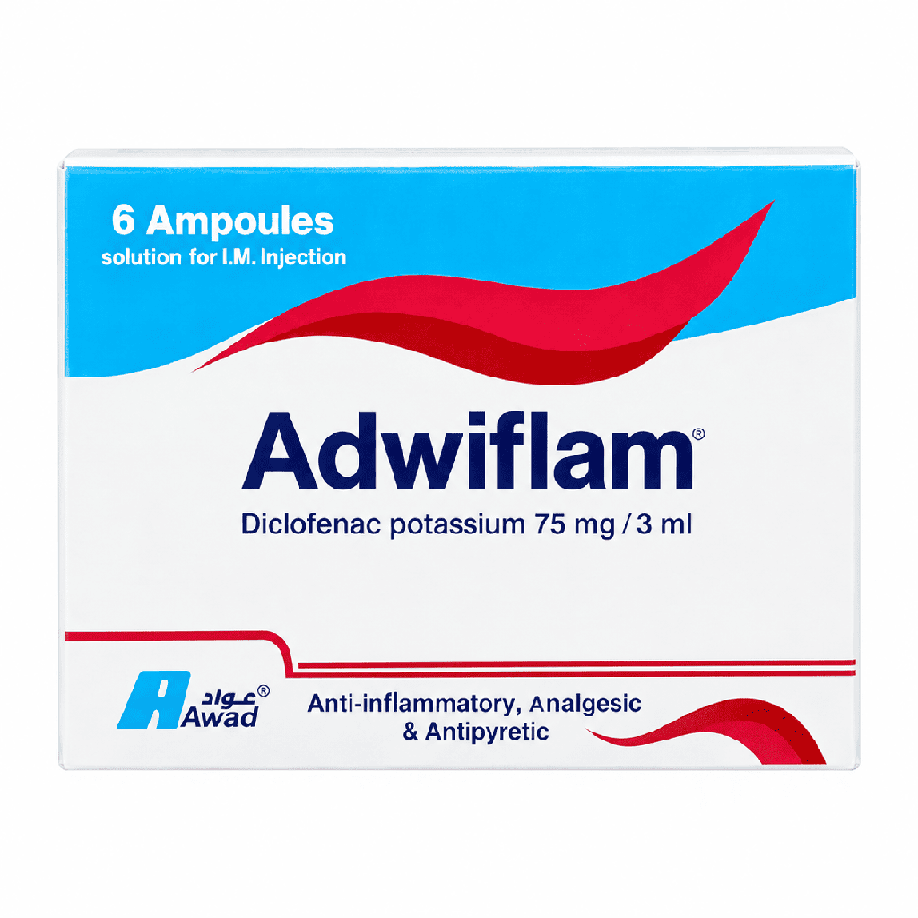 Adwiflam 75 mg/3 ml 6 Ampoules