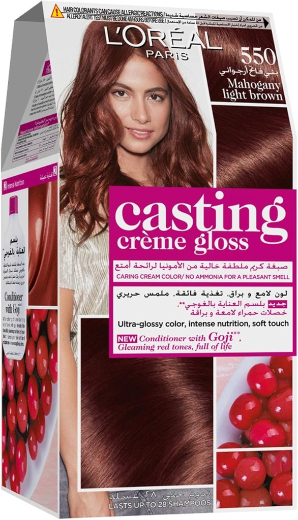LOREAL CASTING 550 LIGHT BROWN