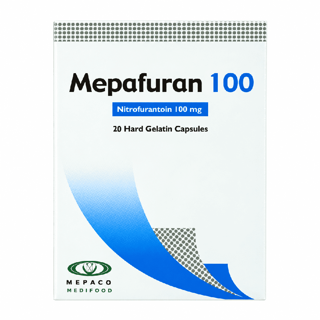 Mepafuran 100 mg 20 Hard Gelatin Capsules