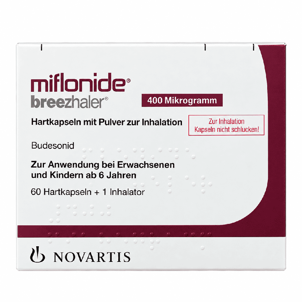 Miflonide 400 mcg 60 Capsules