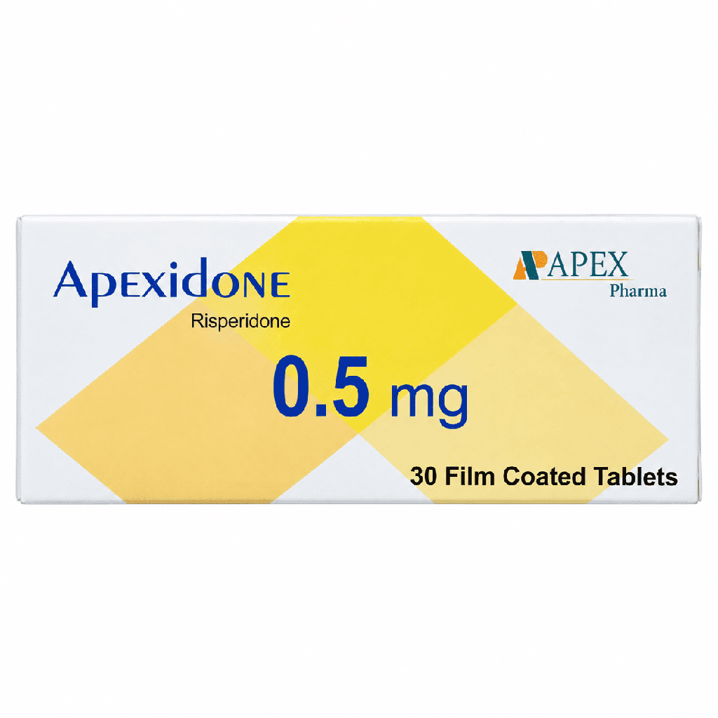 Apexidone 0.5 mg 30 Tablets