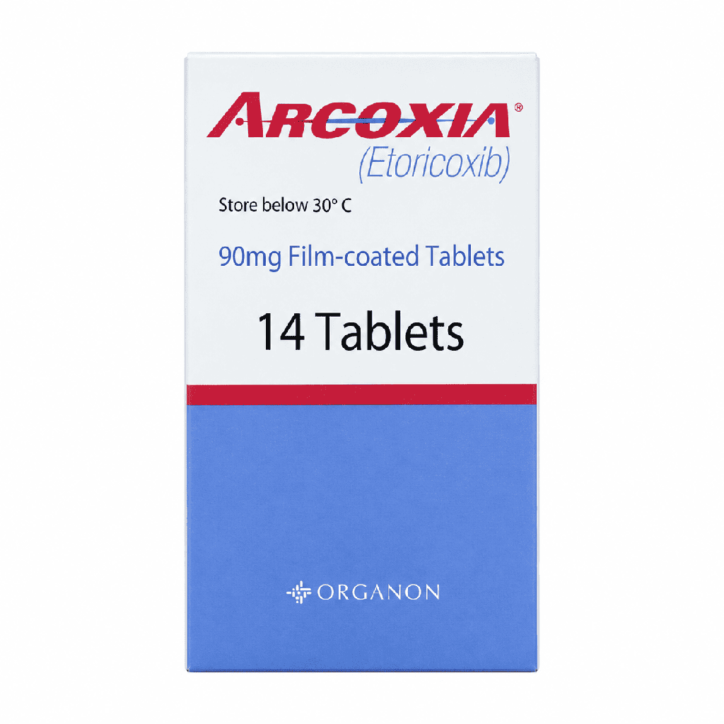 Arcoxia 90 mg 14 Film Coated Tablets