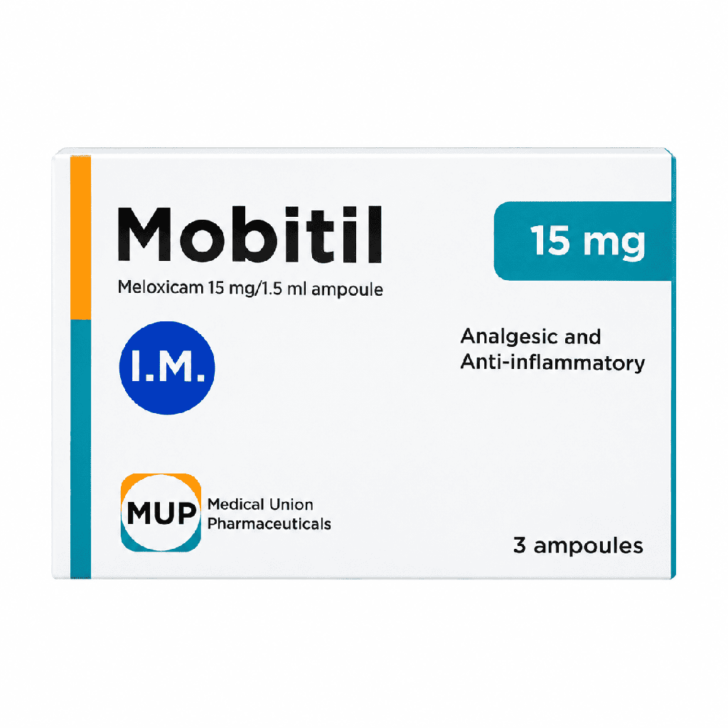 Mobitil 15 mg 3 Ampoules