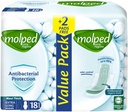 MOLPED ANTI BACTERIAL LONG 18 PADS