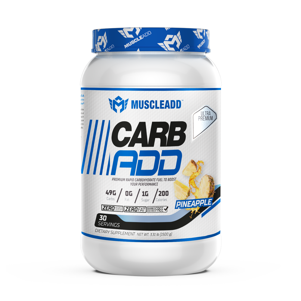 MUSCLE ADD Carb Add-30Serv.-1500G Pineapple