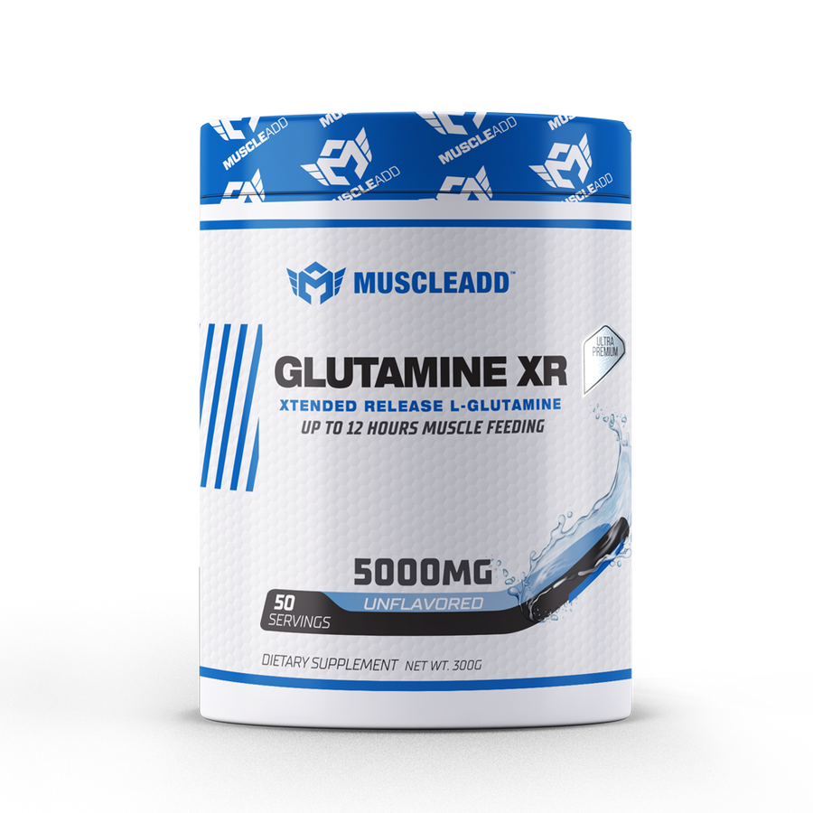 MUSCLE ADD Glutamine XR-50Serv.-300G.-Unflavored