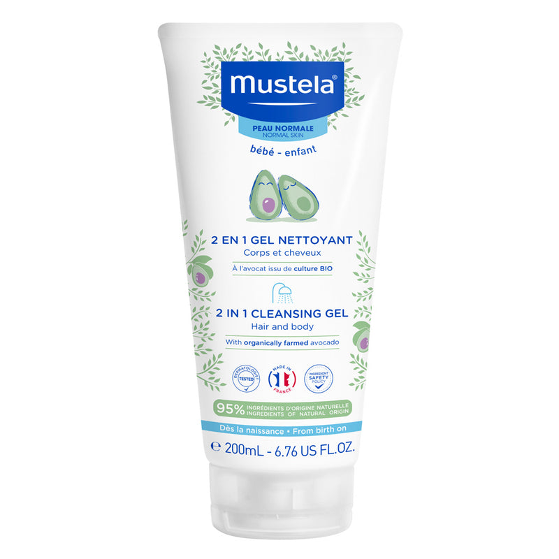 MUSTELA 2 in 1 Cleansing gel 200ML