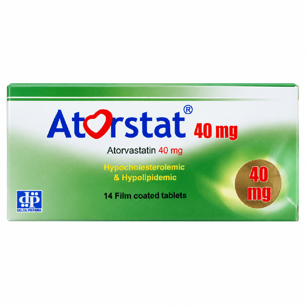 اتورستات 40 مجم 14 قرص