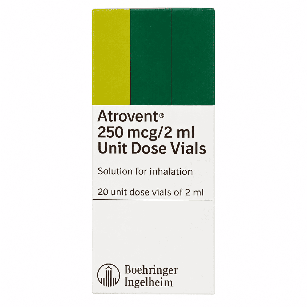 Atrovent 250 mcg/2 ml 20 Vials