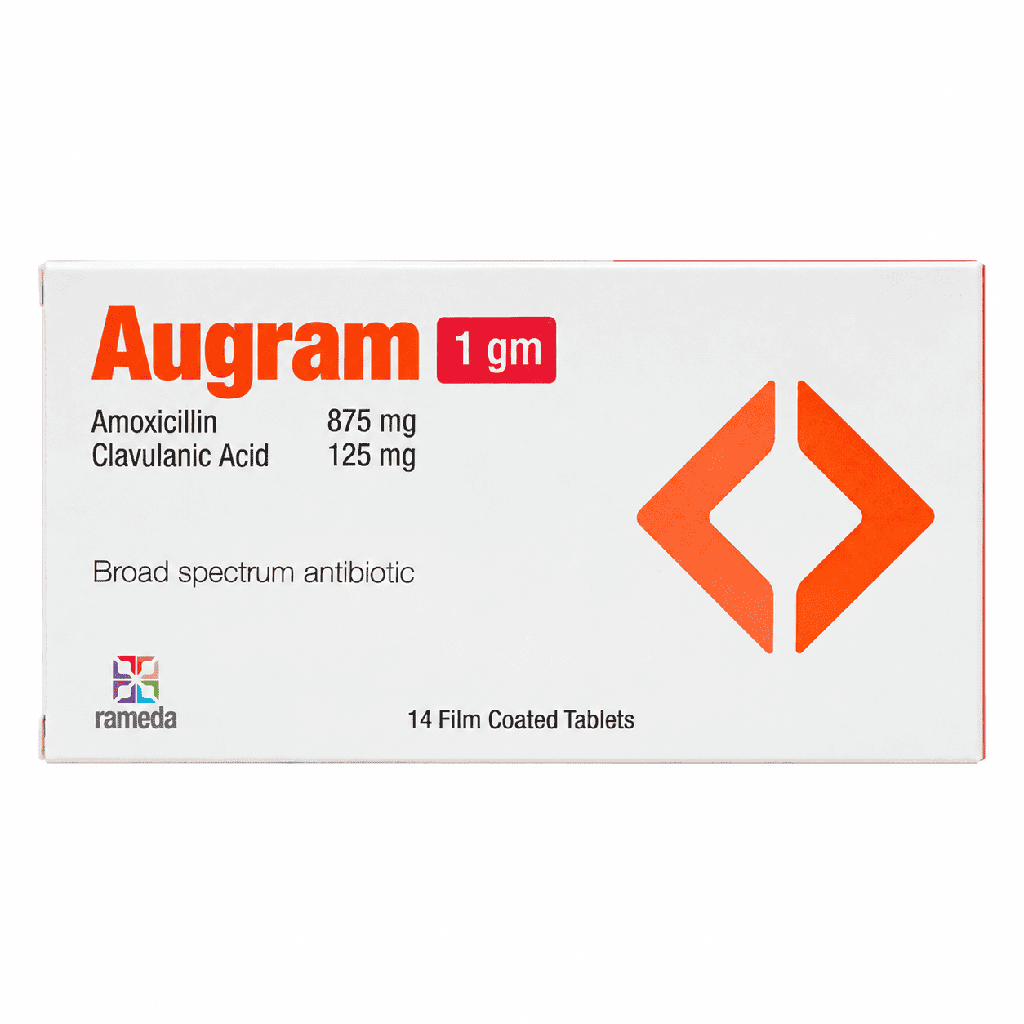 Augram 1 gm 14 Film Coated Tablets
