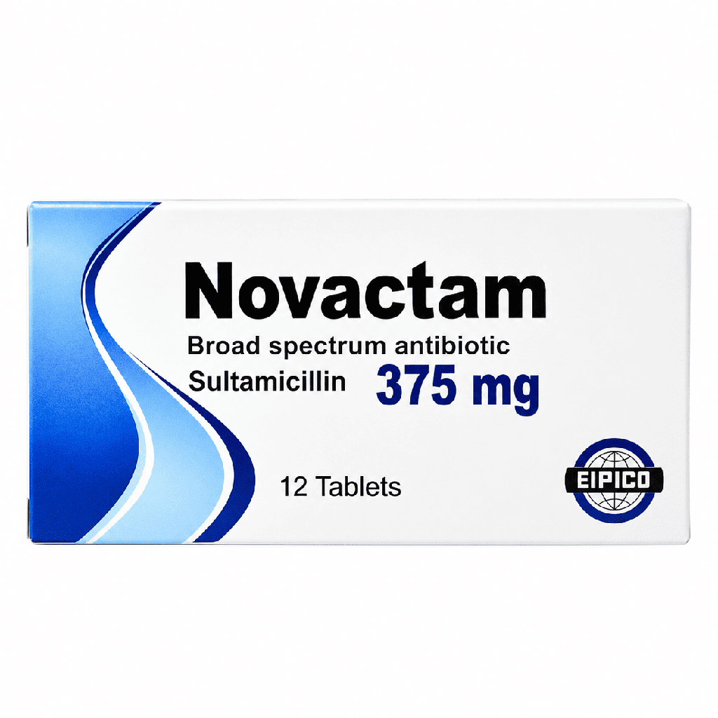 Novactam 375 mg 12 Tablets